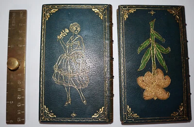 1868 Fables Choisies par M de la Fontaine Numbered Limited Ed Brany Fine Binding - Image 1 of 4