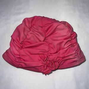 JANIE and JACK Pink flower Swim Cap NEW no tags Girls Age 2T/3