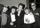 Band Members And David Johansen Aka Buster Poindexter - 1989 Old Photo