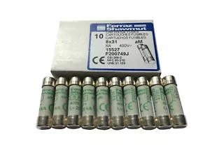 FERRAZ SHAWMUT MERSEN FR8AM40V8 400V 8A Sicherung 8 x 31 mm JPSF749 - Bild 1 von 4