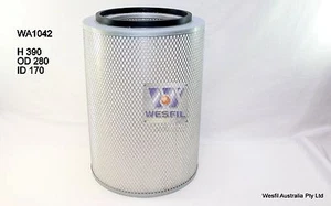 WESFIL AIR FILTER FOR Isuzu GVD23 9.8L TD, GVR23 9.8L TD 1999-2005 WA1042 - Picture 1 of 1