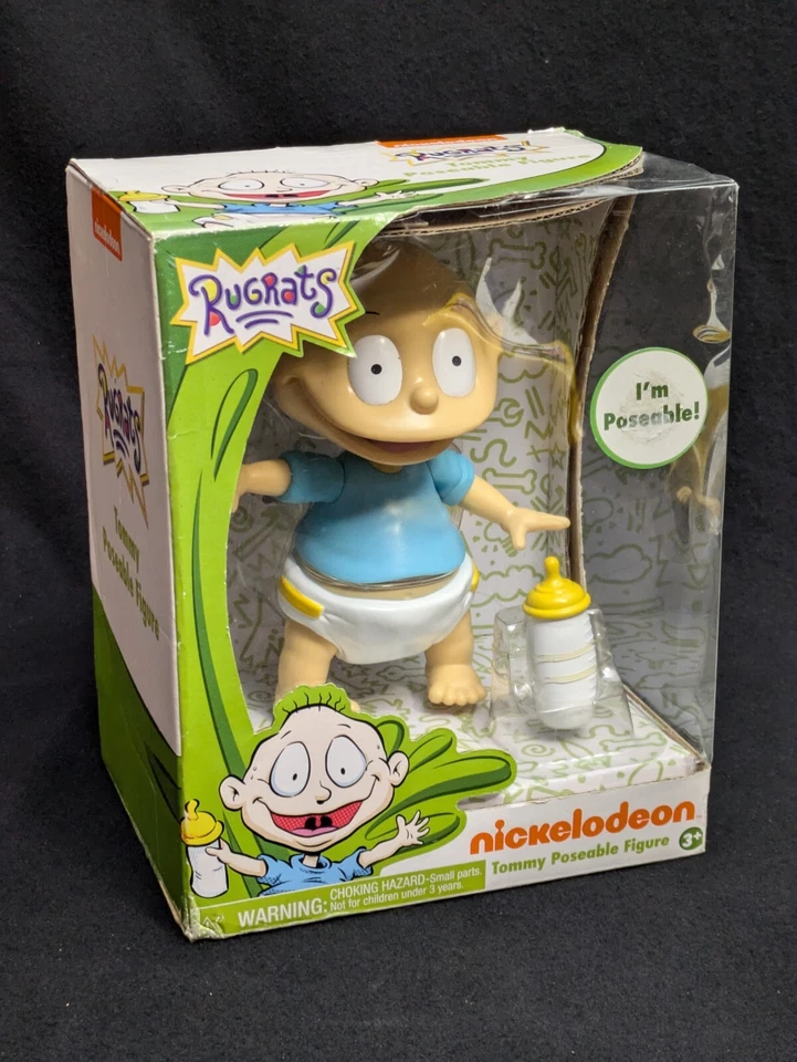 Фигурка Томми 2017 Just Play Nickelodeon Rugrats Poseable со съемной бутылкой - Изображение 1 из 4