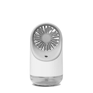 Ventilatore ricaricabile portatile con umidificatore - Rimani fresco e confortevole ovunque - Foto 1 di 9