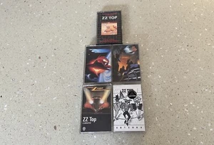 ZZ TOP COLLECTION X5 ON CASSETTE TESTED - Picture 1 of 2