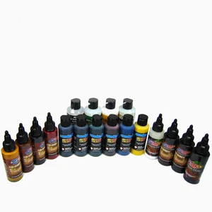 (183,94€/1l) Createx Airbrush Farben 4997 Quicksilver Airbrush Chrome Set - Imagen 1 de 3