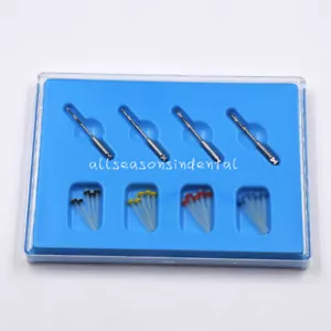 1 Box Dental High-intensity Quartz Straight Pile Fiber Resin Post 4 Drills Mixed - Picture 1 of 6