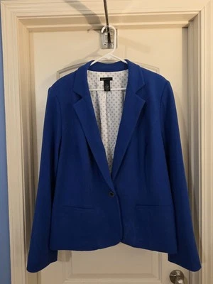 Blazer azul Lane Bryant tamanho 26 - Imagem 1 de 4