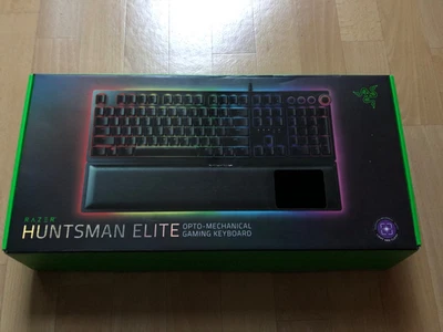 Razer Huntsman Elite Mechanische Gaming Tastatur - Schwarz - Perfekter Zustand - Bild 1 von 4