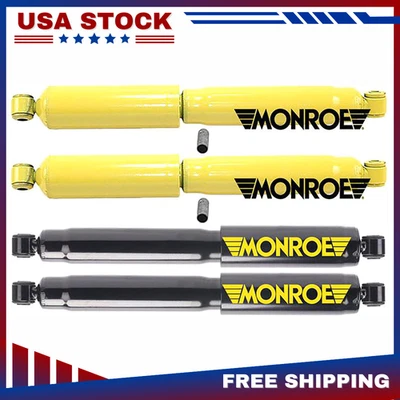 Monroe OE Front Rear Shock For Ford F-100 1965-1969 RWD Ford F-350 1967-1970 4X - Image 1 of 4