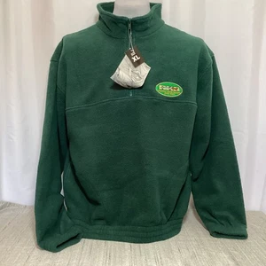 Giacca Pullover Pile Patch Coltelli Randall Made XL Nuova Con Etichette Verde - Foto 1 di 5
