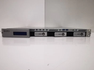Thecus N4510U-S 4-Bay 1U Rack NAS + 3×3TB HDDs = 9TB Tested Working - Image 1 of 4