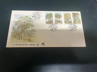 (1673) 16-10-2025 - Ciskey FDC cover - Indigenous Trees 1984 - Image 1 of 2
