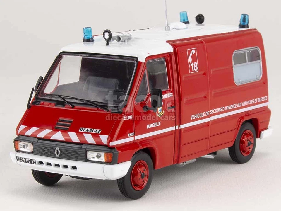 Renault Master T30 Vsab Sanicar Pompiers - ODEON 1/43