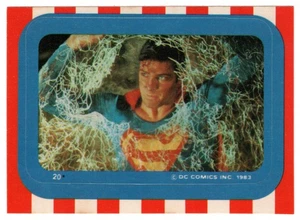Strength - Stickers (Trading Card) - Superman III - 1983 Topps # 20 Mint - Picture 1 of 1