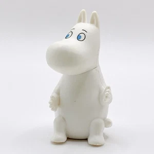 Mini figura de mascota Moomin Hugcot soporte de cable Gashapon Bandai Japón envío gratuito - Imagen 1 de 9