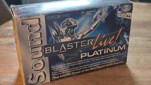 Soundblaster Live Platinum + Live Drive 2 Panel.  - Picture 1 of 8