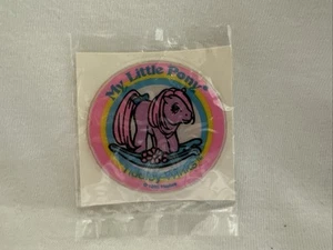 Vintage My Little Pony Puffy Sticker Tiddley Winks 1985 Hasbro 1.5" - Bild 1 von 2