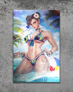 Street Fighter Scifi Fantasy Special #1 (Chun-Li) Metal Print - Picture 1 of 8