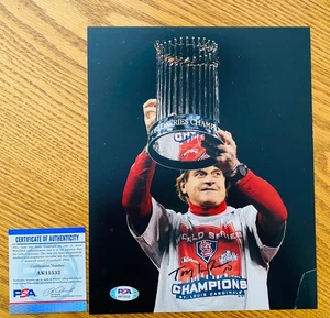 Tony LaRussa St Louis Cardinals Signed 8x10 Photo PSA COA RARE A - Picture 1 of 1