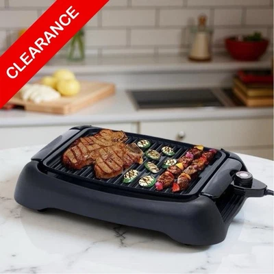 NUEVA parrilla antiadherente Elite Cuisine de 13 pulgadas para encimera: excelencia culinaria en casa Foto 1 de 4