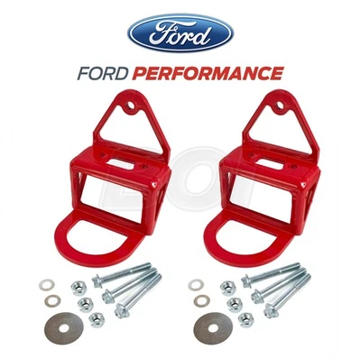 Mustang GT 2015-2023 Ford Performance M-17954-RB conjunto de gancho de remolque delantero y trasero Foto 1 de 3