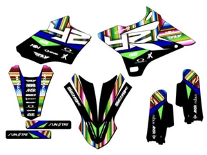 2019-2021 YZ 85 SERAPE Black Senge Graphics Kit Compatible with Yamaha - Picture 1 of 10