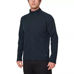 Mondetta Full Zip Men’s Waffle Jacket, Blue - Size: L - Picture 1 of 4