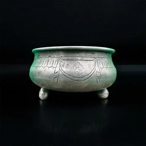 ANTIQUE Faberge design 19 century !! Silver IMPERIAL RUSSIAN 84 Salt cellar Bowl - Picture 1 of 22