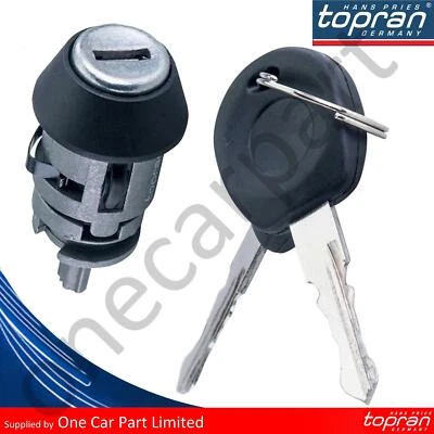 Ignition Barrel Door Lock Cylinder Keys For VW T1 Aircooled Beetle GOLF Jetta - Image 1 of 4