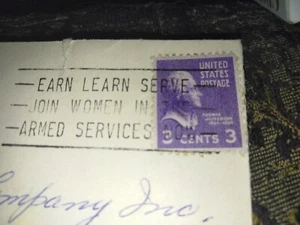 31-38 3cent used Thomas Jefferson stamp - Picture 1 of 5