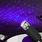Car Atmosphere Lamp Interior Ambient Star Starry Sky Light LED USB Projector US