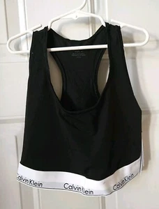 CALVIN KLEIN BLACK MODERN COTTON BRALETTE, SIZE 1X - Picture 1 of 2