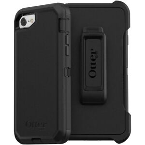 OTTERBOX Defender Rugged Case for iPhone SE (2nd gen) and iPhone 8/7 - Black