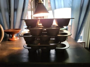 5 PACK OF Mainstays 6 Cup Jumbo Nonstick Steel Muffin Pan, 3.5 in Diameter Cups - Picture 1 of 7