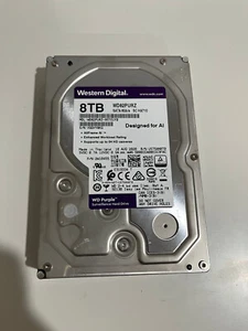 Western Digital 8TB Purple WD82PURZ SATA 6gb/s 3.5" Surveillance Hard Drive - Photo 1/2