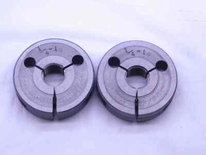 1/4 18 NPS TUBO FILETTATO ANELLO CALIBRO .25 .250 .2500 GO NO GO P.D.'S = .4865 e .4835 - Foto 1 di 3