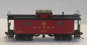 ATLAS-HO-#20007017 NE-6 Caboose - New York, Susquehanna & Western #117 - Picture 1 of 6