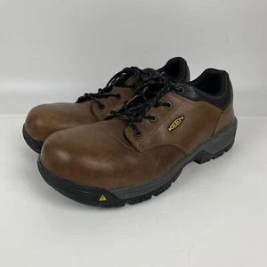 Oxford Chicago utilitario Keen para hombre punta baja en carbono para hombre talla 12 D - Imagen 1 de 10