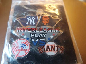 New York Yankees LAPEL PIN NYv San Fransico Interleague very nice pin - Picture 1 of 2