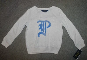 Polo Ralph Lauren Girls Cream Sweatshirt - Size 5 - NWT - Picture 1 of 3
