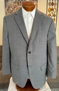 Jill Sander Mens Gray 3 Btn Blazer Sz 44 R MINT! - Picture 1 of 8