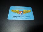 GREGRATIVE DEAD BACKSTAGE PASS SYF SHIELD WINGS LANDOVER MARYLAND 13.9.1987