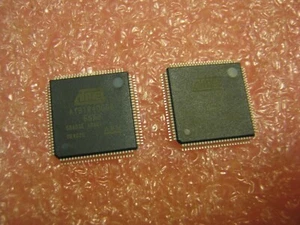 AT91R40008-66AU lot of 2 NOS Pieces from Atmel - Picture 1 of 3