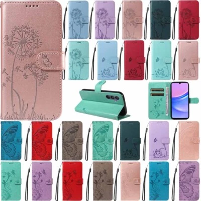 For Samsung A16 A26 A36 A56 A15 A25 A35 A55 Wallet Flip Leather Phone Case Cover - Image 1 of 4