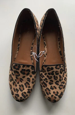 Mossimo Leopard Loafer Flats Size 9.5 Brand New - Image 1 of 2