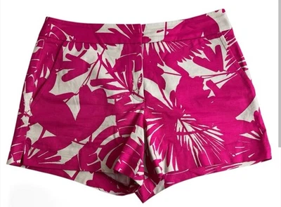 Pantalones Corbin Para Mujer Trina Turk Rosa Estampado Floral Nuevos Sin Etiquetas Talla 16 Foto 1 de 4