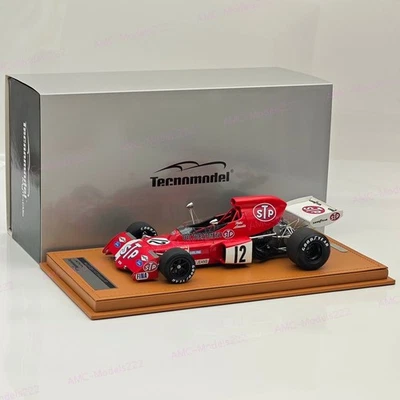 1/18 Tecno March 721X 1972 Belgium GP Driver Niki Lauda #12 TM18-288B Ltd 125 Pc - Image 1 of 4