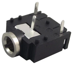 CLIFF ELECTRONIC COMPONENTS - Soket Stereo, 3.5mm, 3-Pol, PCB - Picture 1 of 1