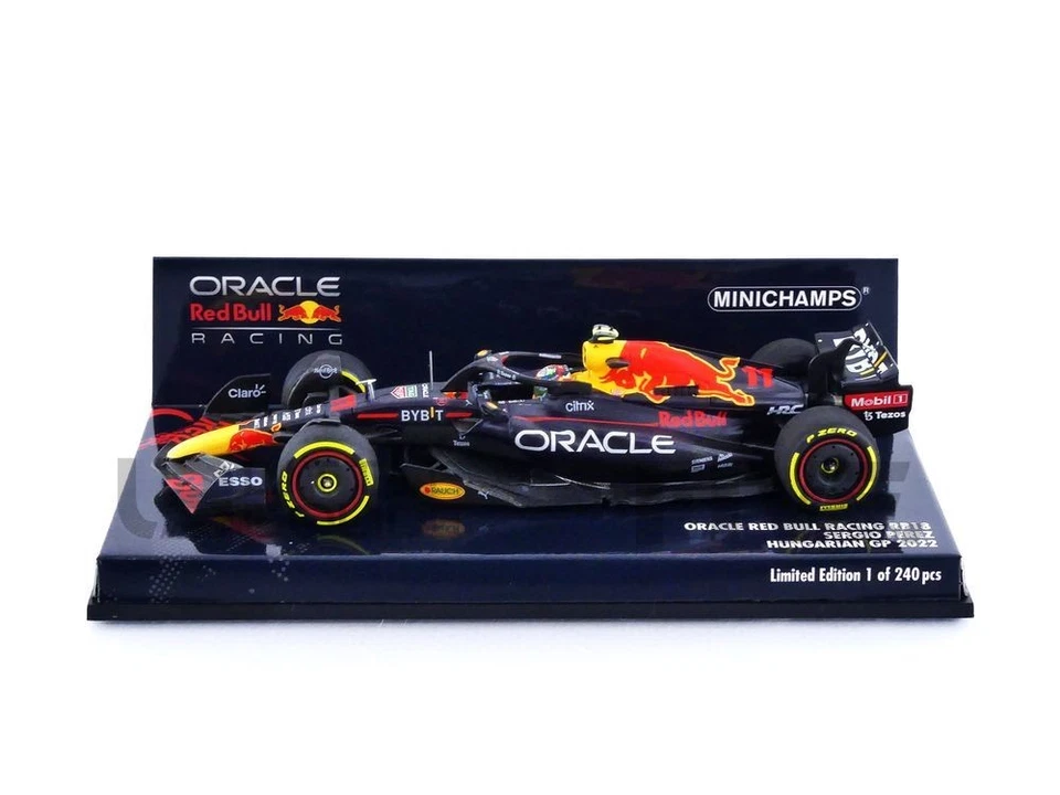 MINICHAMPS 1/43 - RED BULL RB18 - HUNGARIAN GP 2022 (S. PEREZ) 417221311 - Photo 1/1