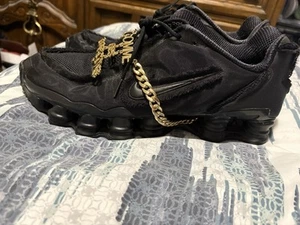 Nike Shox Tl Comme Des Garcons Womans Black - Picture 1 of 12
